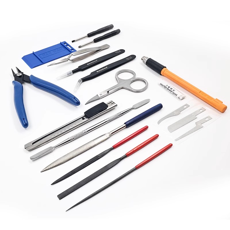 Craft Knife Set - MANWAH set peralatan Kerajinan Model plastik,