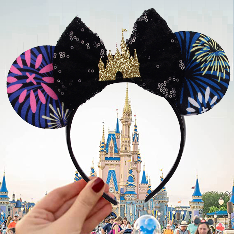 Cosplay Prop Bow - Ikat Kepala Telinga Mickey Mouse Kastil