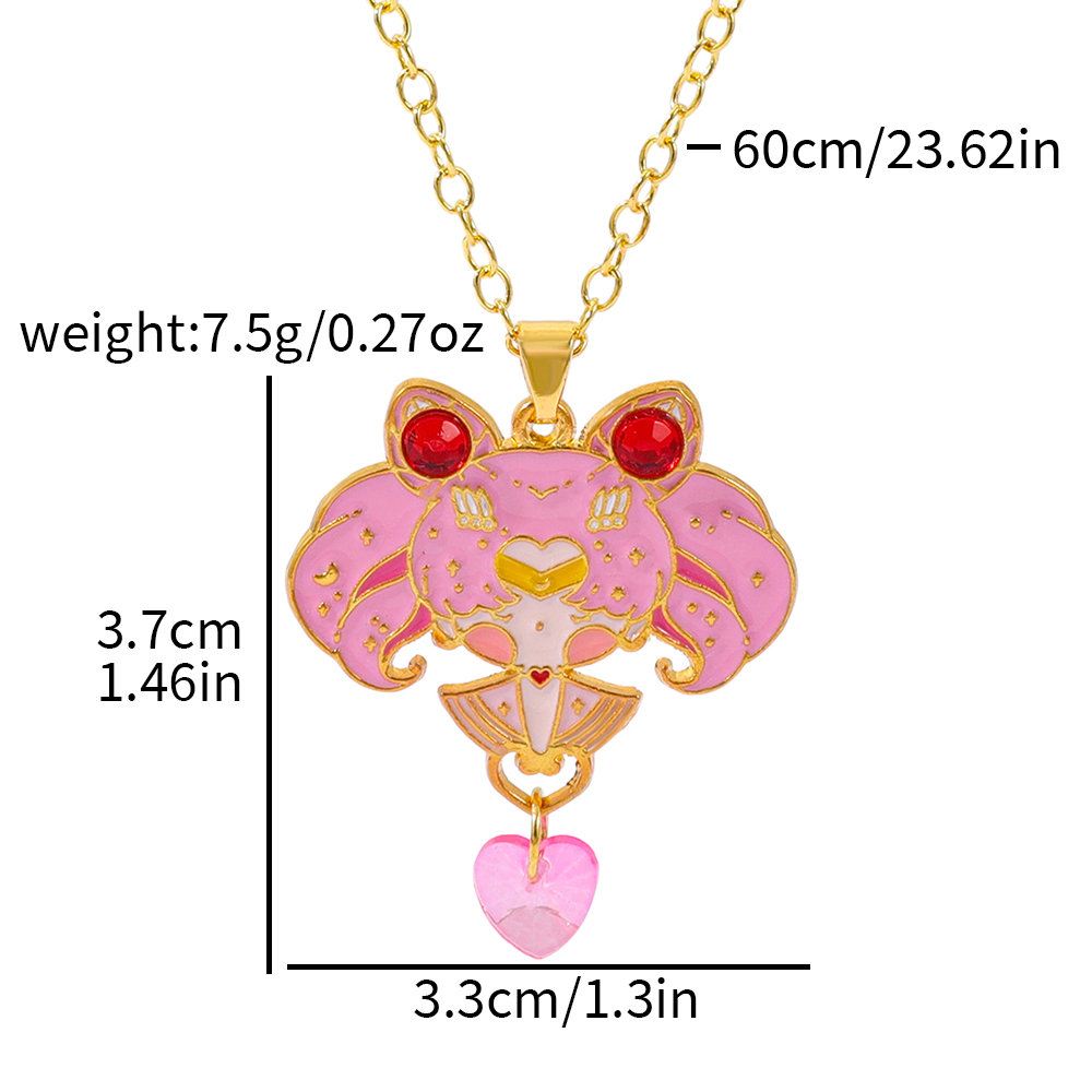 Kalung Liontin Figur Anime Sai - Cosplay Floating Prop ulasan dan harga