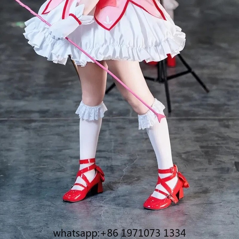 Sepatu Cosplay Anime Puella Ma - Cosplay Prop Bow ulasan dan harga