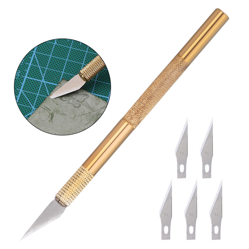 1 Set Kit Alat Pisau Bedah Log - Craft Knife Set ulasan dan harga
