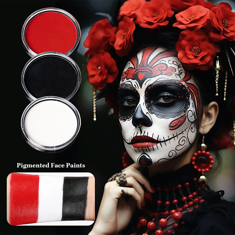 3pcs Set Cat Wajah Berbasis Ai - Cosplay Prop Paint ulasan dan harga