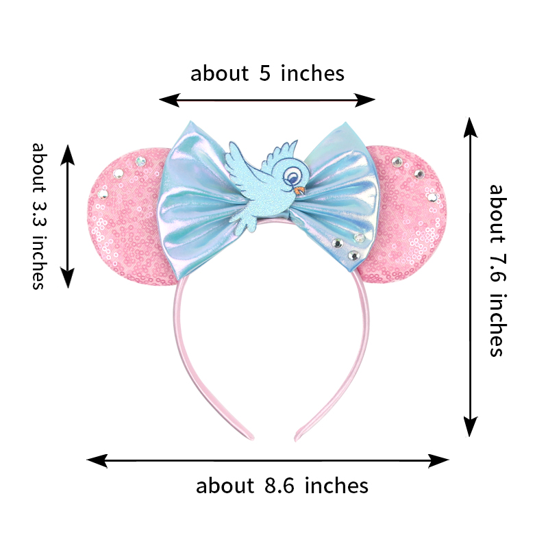 Disney Cinderella Mickey Mouse - Cosplay Prop Bow ulasan dan harga