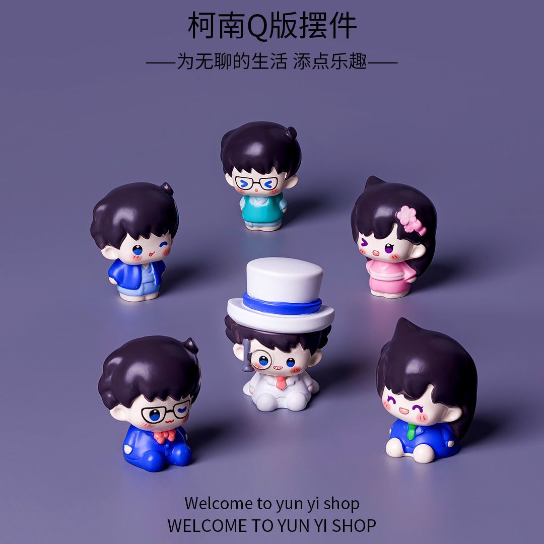 Figur Mini Resin Detektif Cona - Cosplay Floating Prop ulasan dan harga