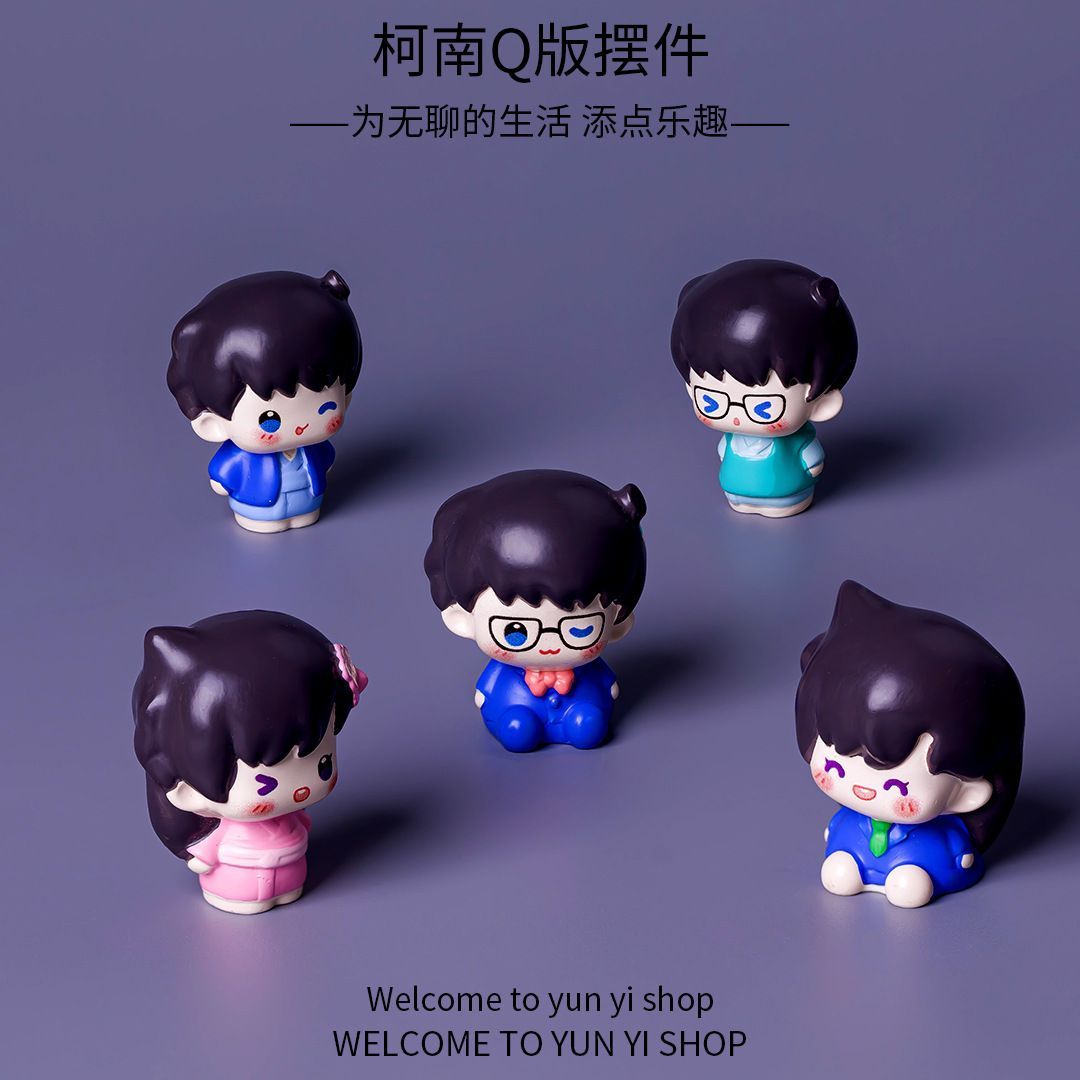 Figur Mini Resin Detektif Cona - Cosplay Floating Prop ulasan dan harga