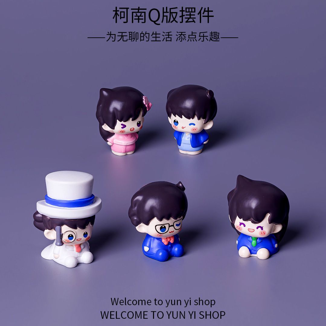 Figur Mini Resin Detektif Cona - Cosplay Floating Prop ulasan dan harga