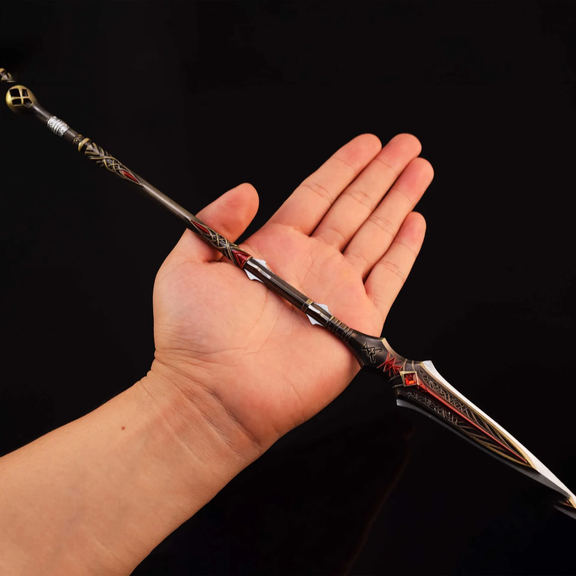 35Cm Depnier Tombak Kratos Mod - Cosplay Prop Dagger ulasan dan harga