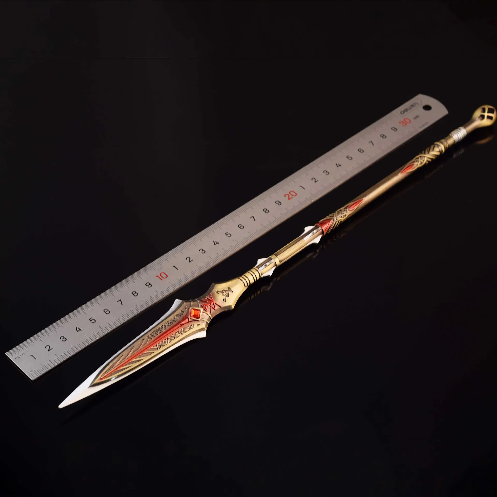35Cm Depnier Tombak Kratos Mod - Cosplay Prop Dagger ulasan dan harga