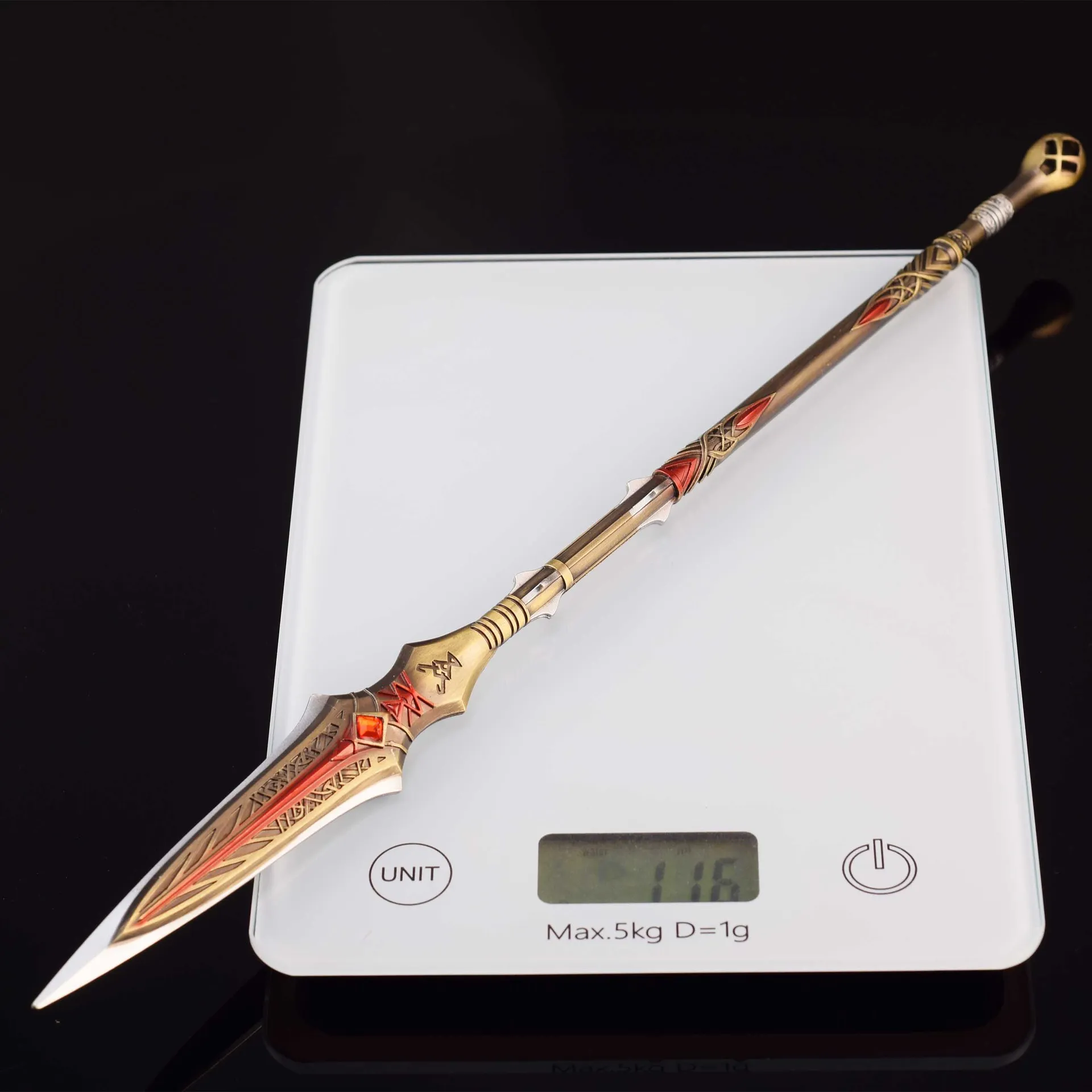 35Cm Depnier Tombak Kratos Mod - Cosplay Prop Dagger ulasan dan harga