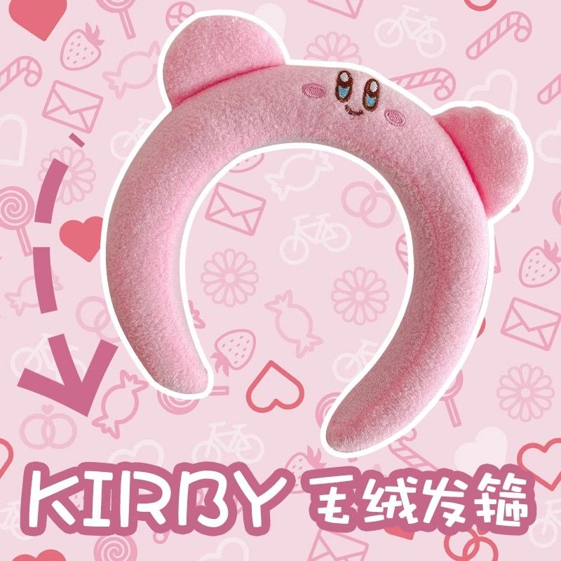 Bando Rambut Boneka Kirby Pink - Cosplay Floating Prop ulasan dan harga