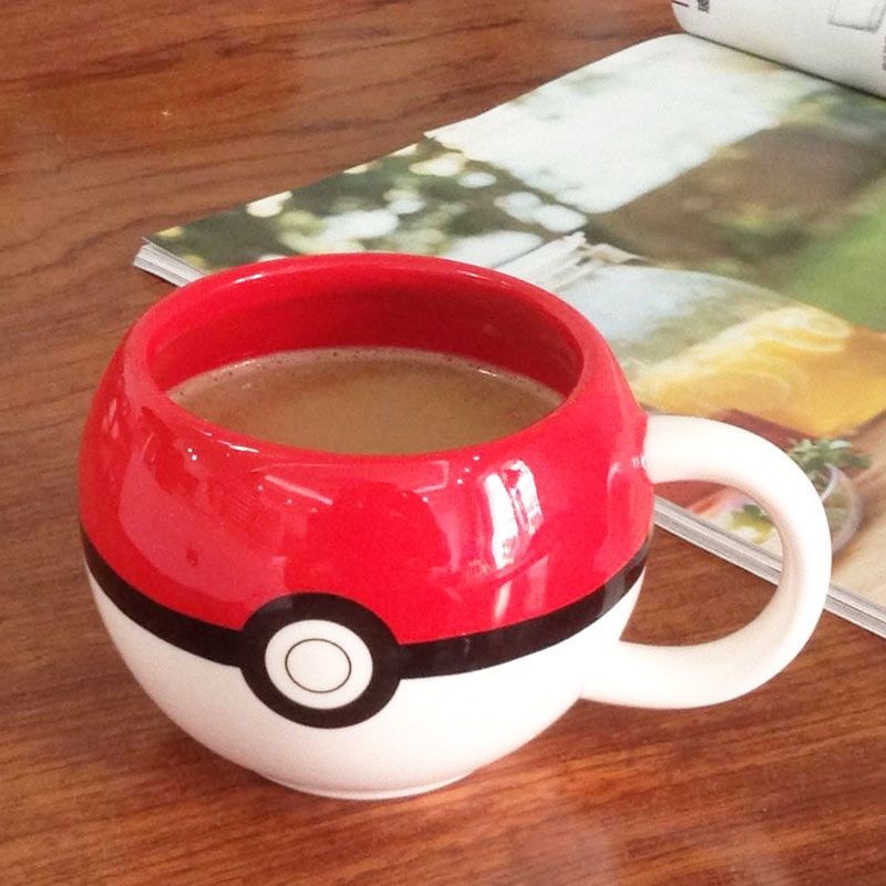 Mug Kopi Keramik Pokemon Poke  - Pokeball Cosplay Prop ulasan dan harga