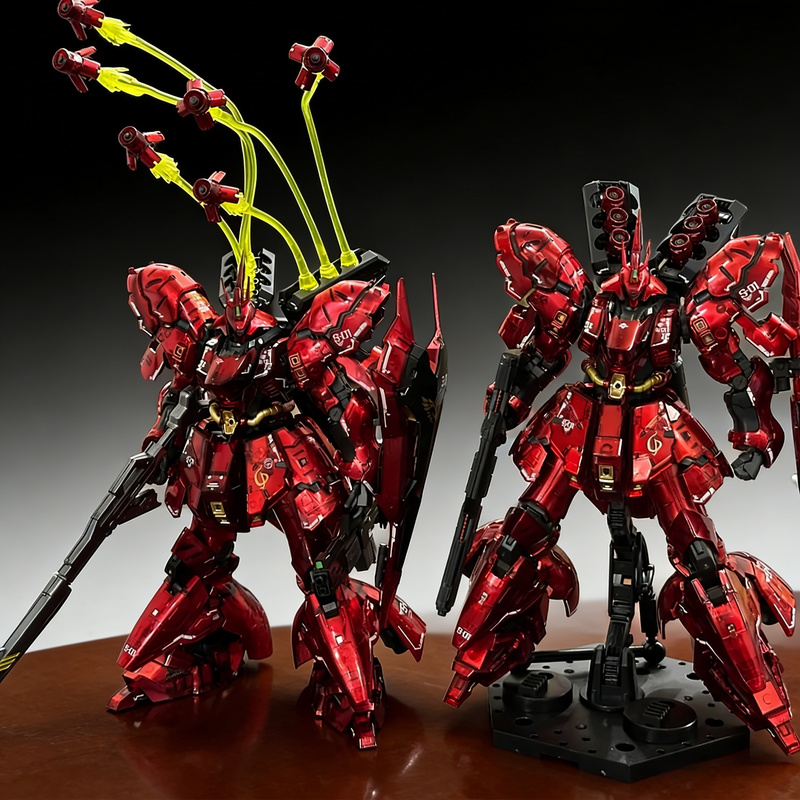 STAR RG 1/144 Sazabi Kit Model - Bandai Gundam Rg ulasan dan harga