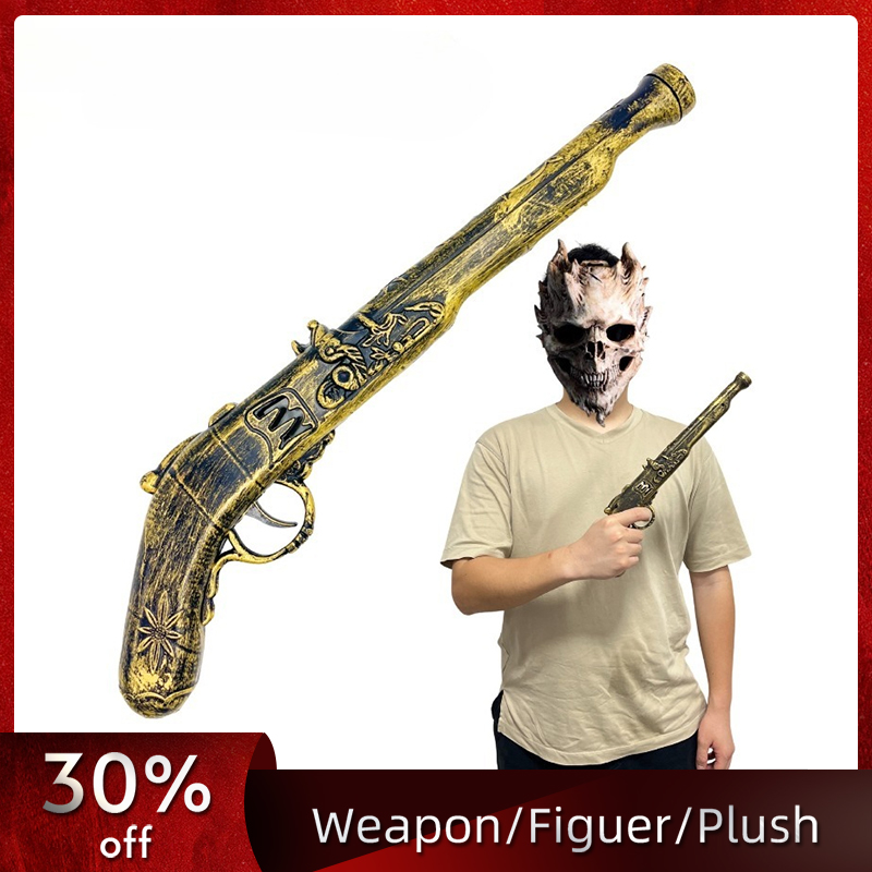 40Cm/15,75in Pistol Bajak Laut - Cosplay Prop Pistol ulasan dan harga