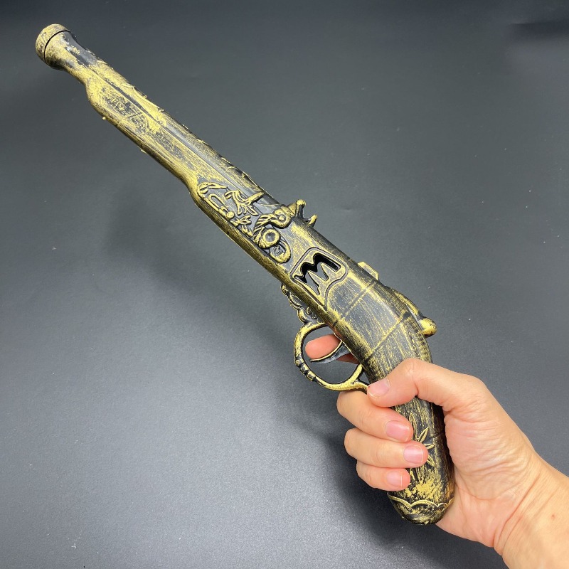 40Cm/15,75in Pistol Bajak Laut - Cosplay Prop Pistol ulasan dan harga